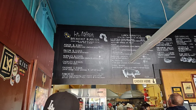 La Azteca Tortilleria menu 4